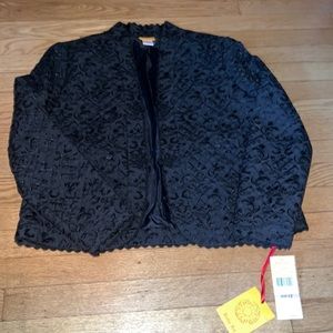 Ruby Rd. Black Blazer